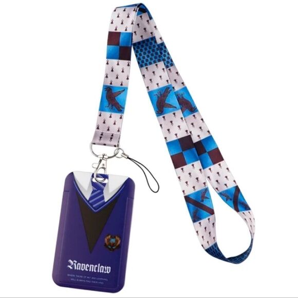 Harry Potter Ravenclaw Cardholder Lanyard - Picture 1 of 7